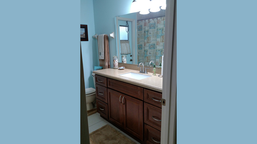 Bonnie guest bathroom AFTER