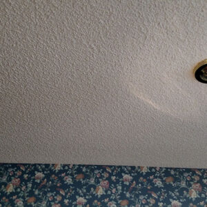 popcorn ceiling