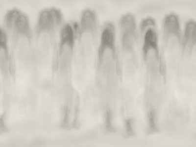 Mysterious, shadowy stranger.